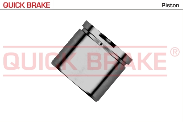 Piston, brake caliper